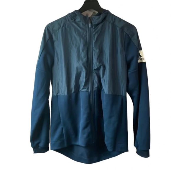 adidas Jackets & Blazers - Adidas women's Small zipped athletic jacket pit to pit 20", length 26"